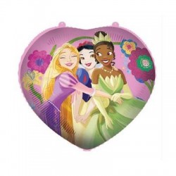 PALLONE MYLAR CUORE 45cm PRINCIPESSE