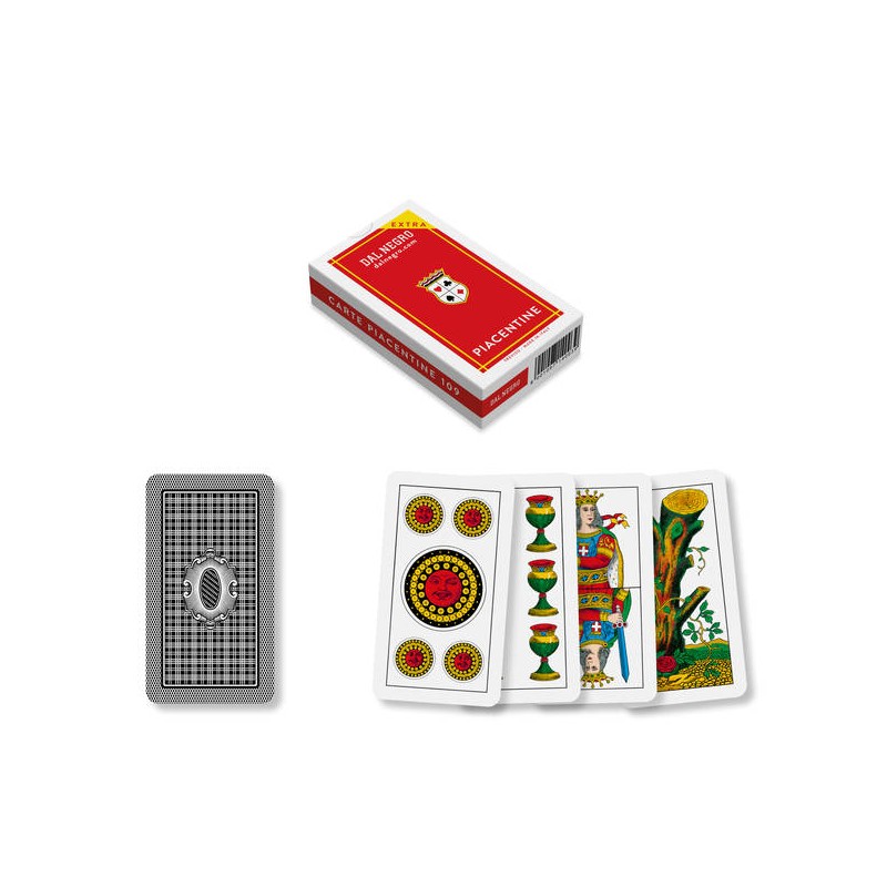 CARTE DAL NEGRO PIACENTINE N.109 EXTRA