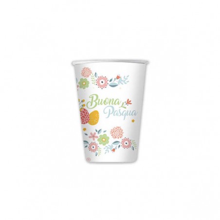 BICCHIERI 200cc PASQUA 8pz