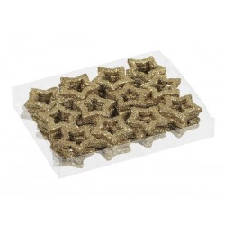 STELLE GLITTER IN SCATOLA 48pz