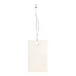 TAG CARTA 2,5x4cm WHITE 48pz