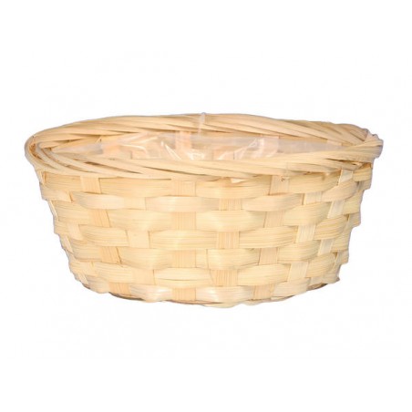 CESTO TONDO BAMBOO Ø20x9cm NATURALE