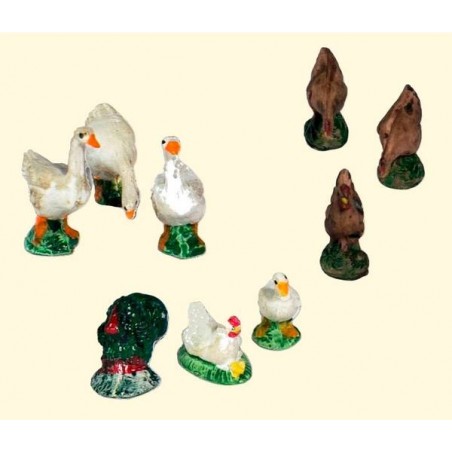 ANIMALI DA CORTILE 3pz 3mod.