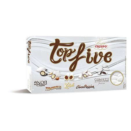 CONFETTI TOP FIVE MIX SELECTION BIANCO 1kg