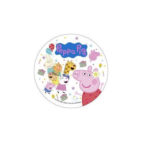DISCO CIALDA PEPPA PIG 21cm ART.40223
