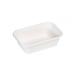 VASCHETTA PATATINE 400ml POLPA 15x10x5cm BIODEGRADABILE...