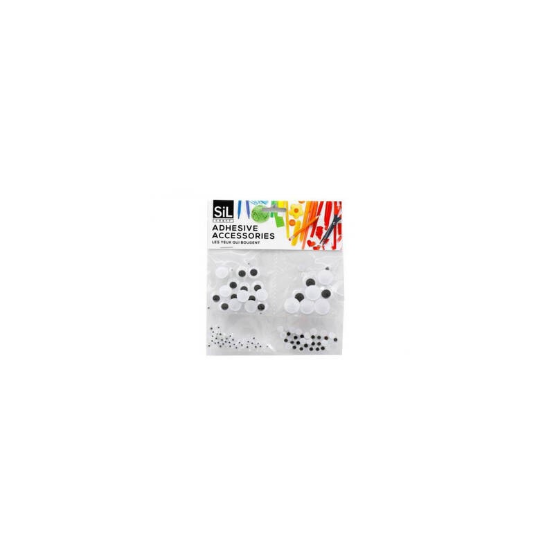 OCCHIETTI MOBILI ADESIVI ASS.TI