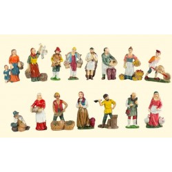 PASTORE IN RESINA 10cm 15 assortimenti 1PZ