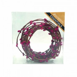 RAMETTO GHIRLANDA CON BACCHE ROSSE