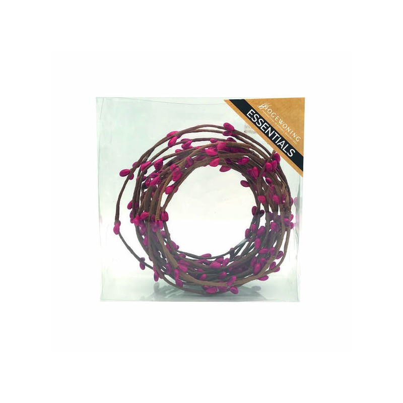 RAMETTO GHIRLANDA CON BACCHE ROSSE