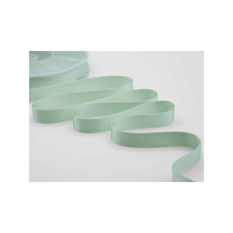 NASTRO DOPPIO RASO mm16x50mt COL.9 VERDE MARE