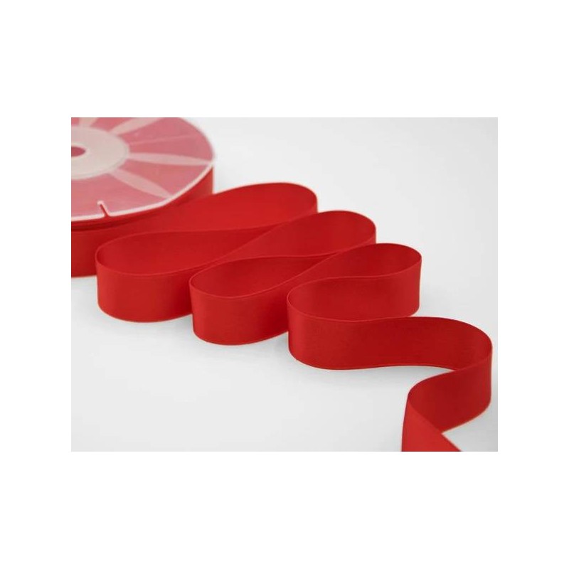 NASTRO DOPPIO RASO mm25x50mt COL.31 ROSSO