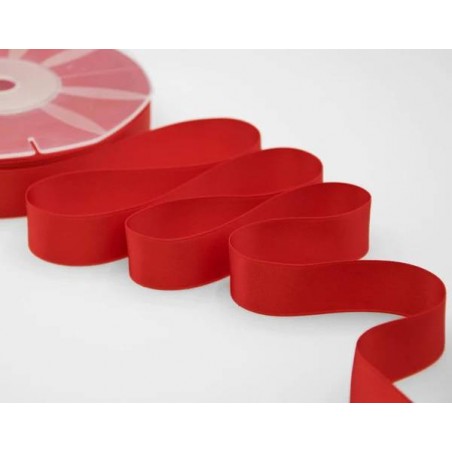 NASTRO DOPPIO RASO mm25x50mt COL.31 ROSSO