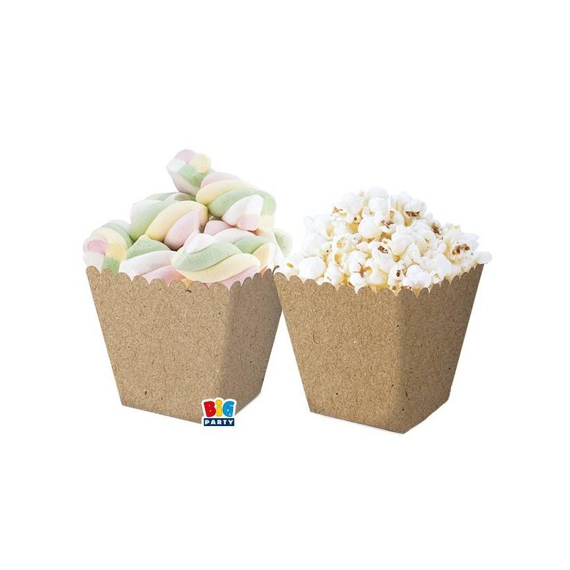 SWEETY BOX 6,5x8x6,5cm KRAFT AVANA 6pz