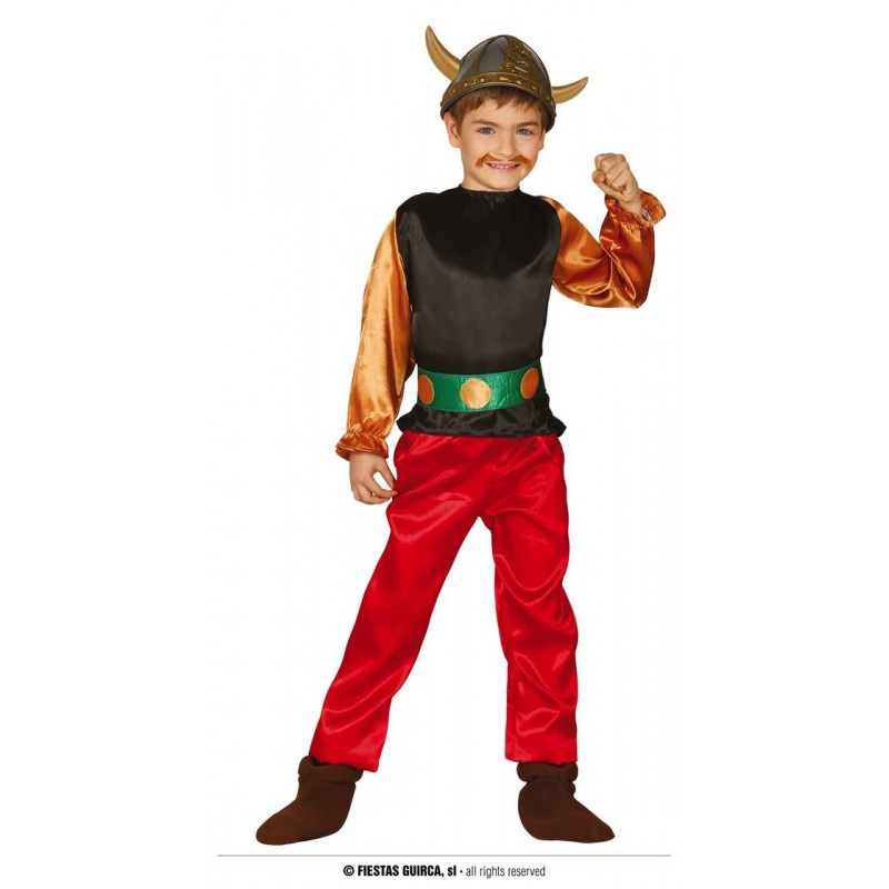 COSTUME GUERRIERO GALLICO 5-6 anni