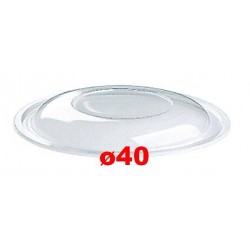 COPERCHIO INSALATIERA PET TRASPARENTE DIAM.40