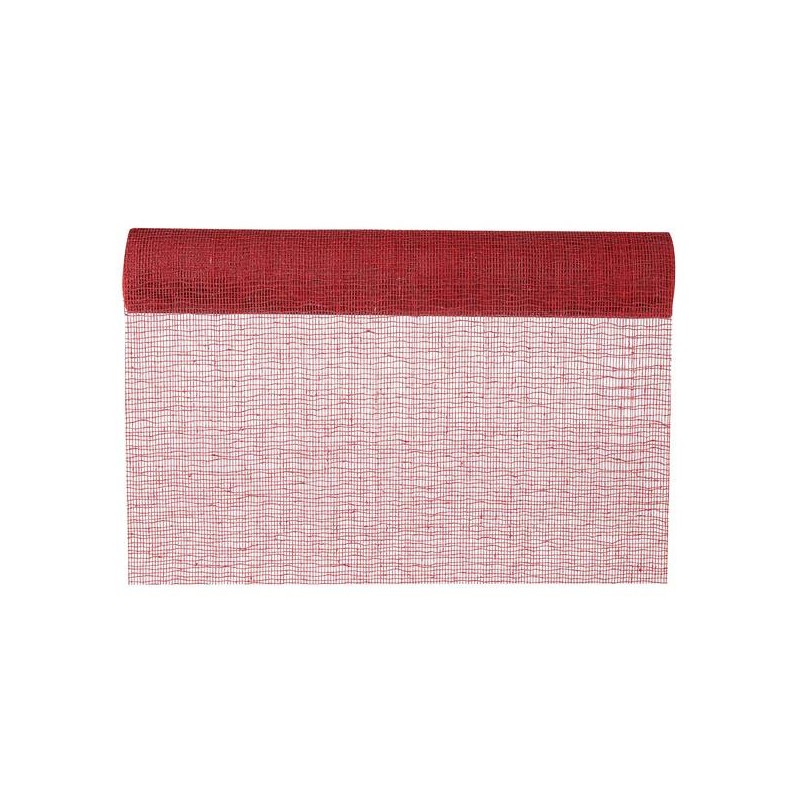 ROTOLO RUNNER ATLAS COTTON 48cmx9mt RED