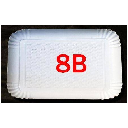 VASSOIO CARTONE BIANCO N°8B 41x32 2 PEZZI