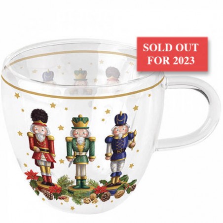 TAZZA TE' VETRO SCHIACCIANOCI