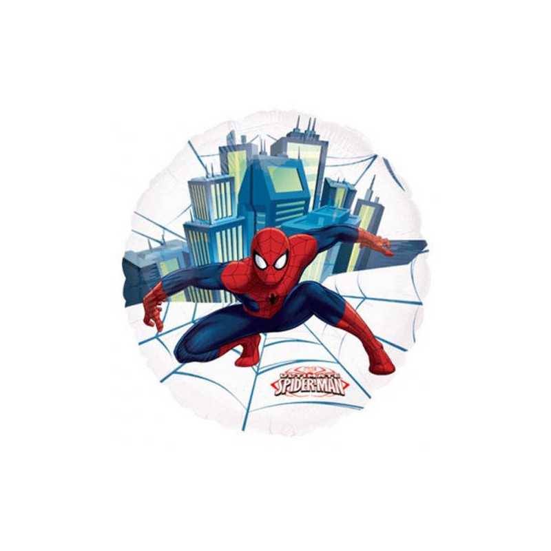 PALLONE TRASPARENTE SPIDERMAN 26 66cm