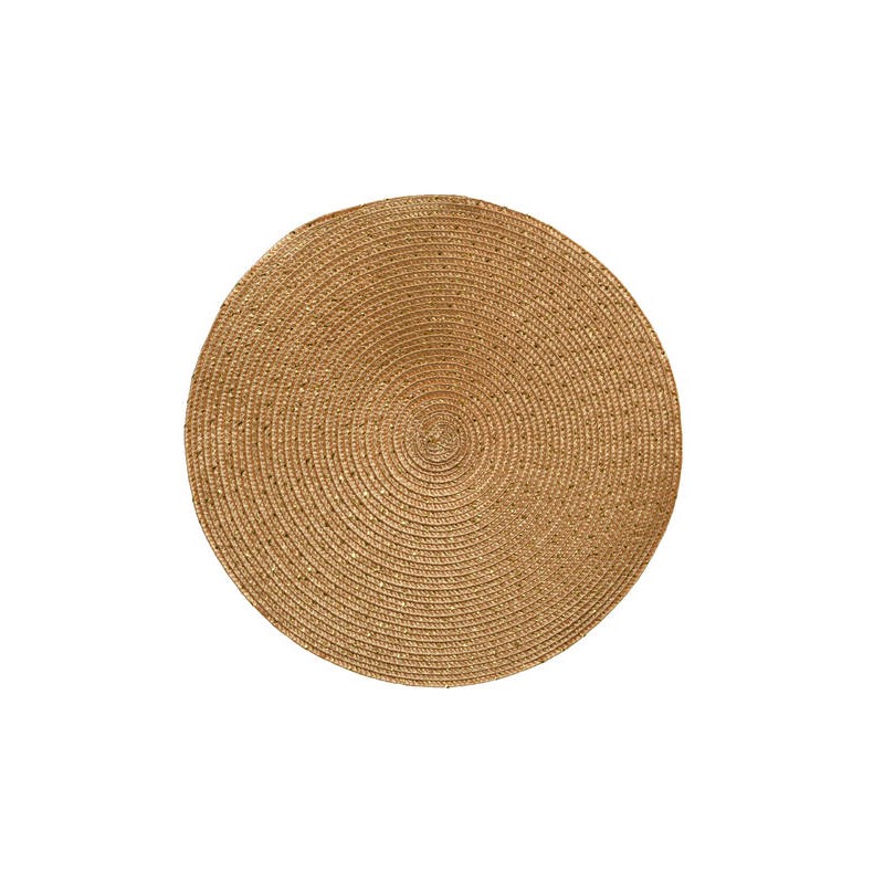 SOTTOPIATTO ORO INTRECCIATO Ø38cm