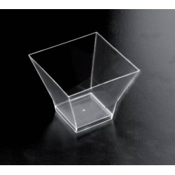 COPPETTA PAGODA PS 90cc 25PZ TRASPARENTE