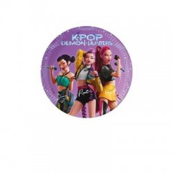PIATTO DESSERT ø20cm K-POP DEMON 8pz