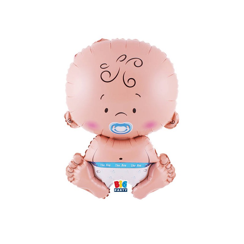 PALLONCINO MYLAR 43x82cm BABY BOY BIG