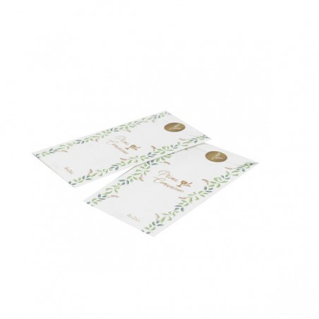 SACCHETTO CARTA STAMPA COMUNIONE ORO 8x14cm