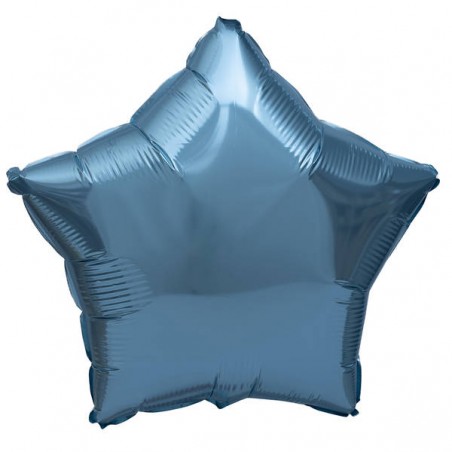 PALLONE MYLAR STELLA BLU ø45cm