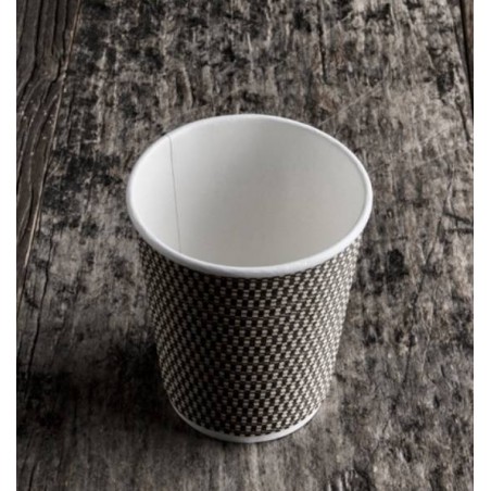 BICCHIERI CAFFè DOUBLE WALL 120ml COMPOST ø6x6cm 50pz