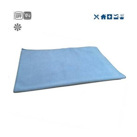 PANNO MICROFIBRA PAVIMENTI 50x70cm FLOOR BULK 280gr/mq BLU