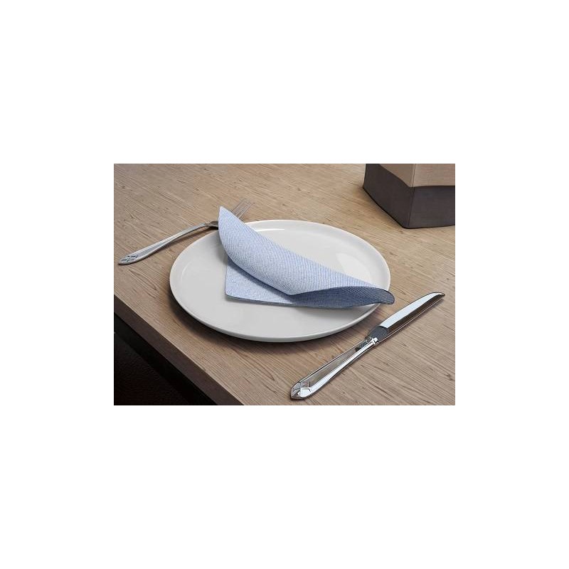 TOVAGLIOLI 38x38 STAR FABRIC BLU CERULEO 40pz FATO