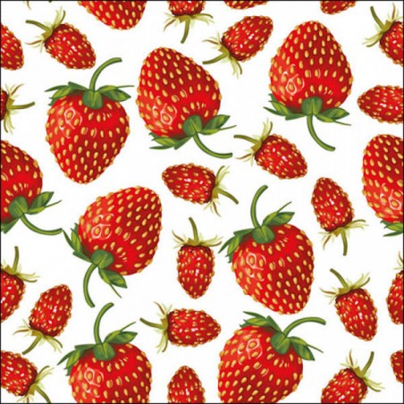 TOVAGLIOLI 33X33 STRAWBERRIES 20pz