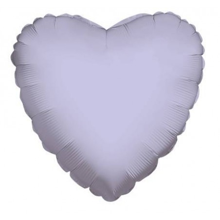 PALLONE MYLAR CUORE LILLA 18 43cm 1pz RC