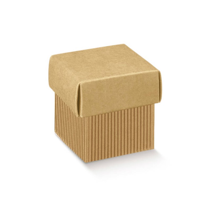 SCATOLA F/COPERCHIO ON. AVANA 14x14x8cm