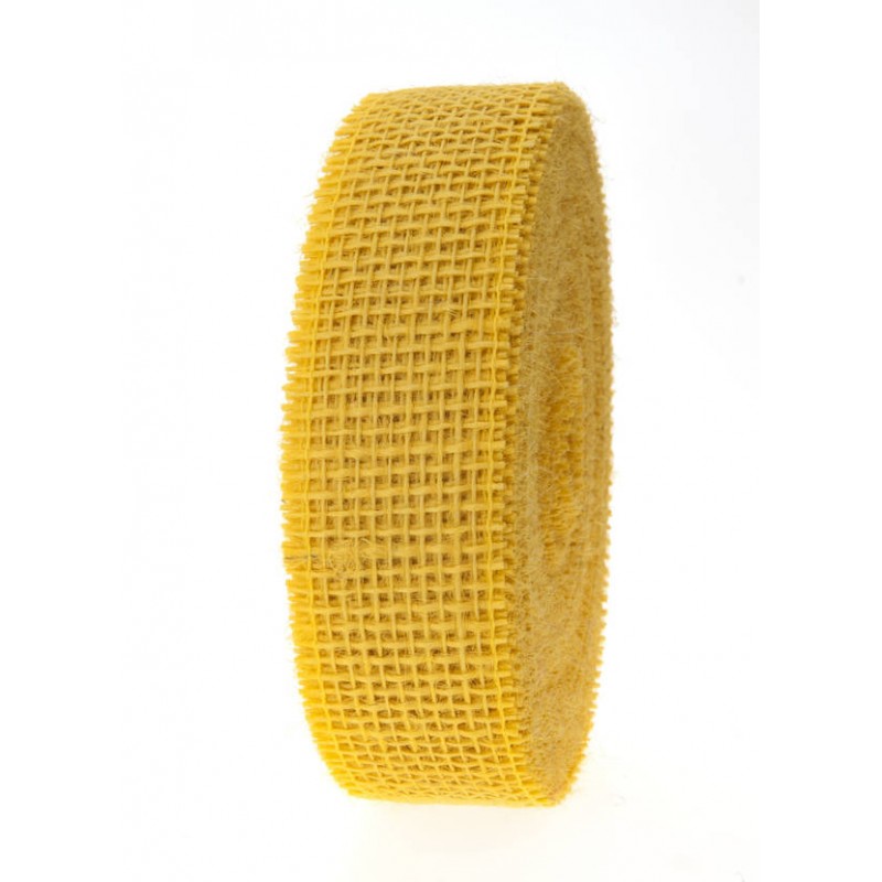 NASTRO JUTE mm60x20mt GIALLO