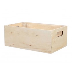 CASSETTA LEGNO NATURAL 28x18x11cm