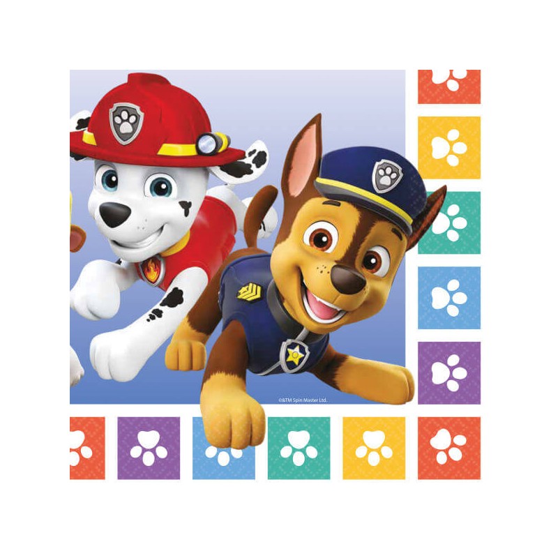 TOVAGLIOLI 33x33 PAW PATROL MULTI 16pz