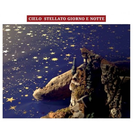 BOBINA PPL CIELO STELLATO NOTTE 0,7x1mt B-839AR