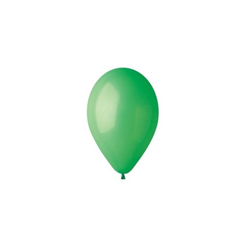 PALLONCINI LATTICE MEDIUM 10 25pz VERDE SMERALDO