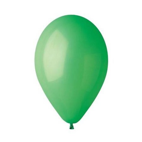 PALLONCINI LATTICE MEDIUM 10 25pz VERDE SMERALDO