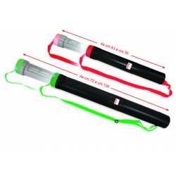 TUBO PORTA DISEGNI ESTENSIBILE CON TRACOLLA ø6,8x43/76cm
