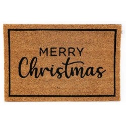 ZERBINO SCRITTA NERA MERRY 60x40cm