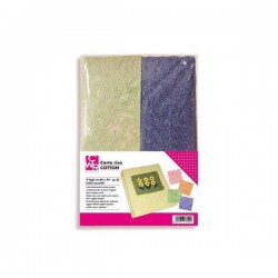 CARTA RISO MALESIA SET 10 FOGLI 23x33cm 40gr