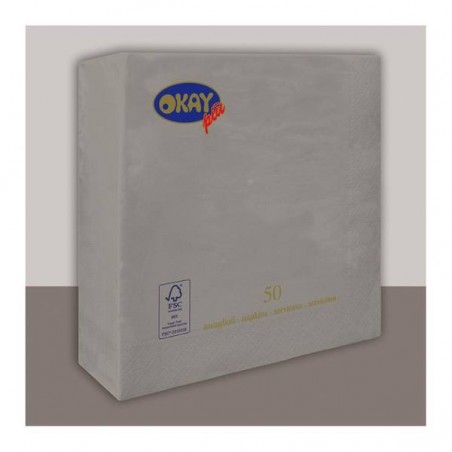 TOVAGLIOLI D.V. 33x33 ARGENTO 50pz OKAY