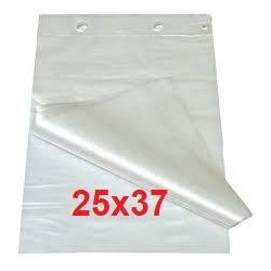 FOGLI HDPE CARTENE A STRAPPO 25x37cm 450 GRAMMI