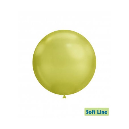 PALLONCINI LATTICE SOFT LINE CHROME 18 46cm VERDE LIME 122 20pz RC
