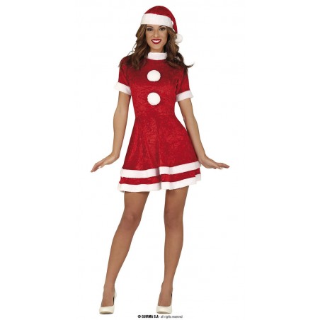 VESTITO MAMMA NATALE TG.38/40