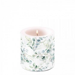 CANDELA SMALL EUCALIPTUS ALL OVER ø7cm H.9cm